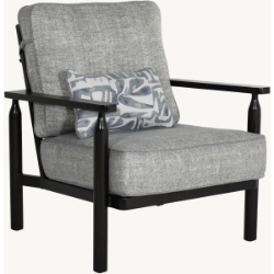 Castelle Holland Cushioned Lounge Chair with One Accent Pillow