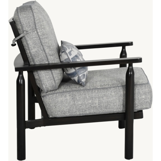 Holland Cushioned Lounge Chair with One Accent Pillow - 6C10T