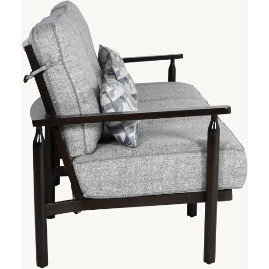Holland Cushioned Sofa with Three Accent Pillows - 6C14T