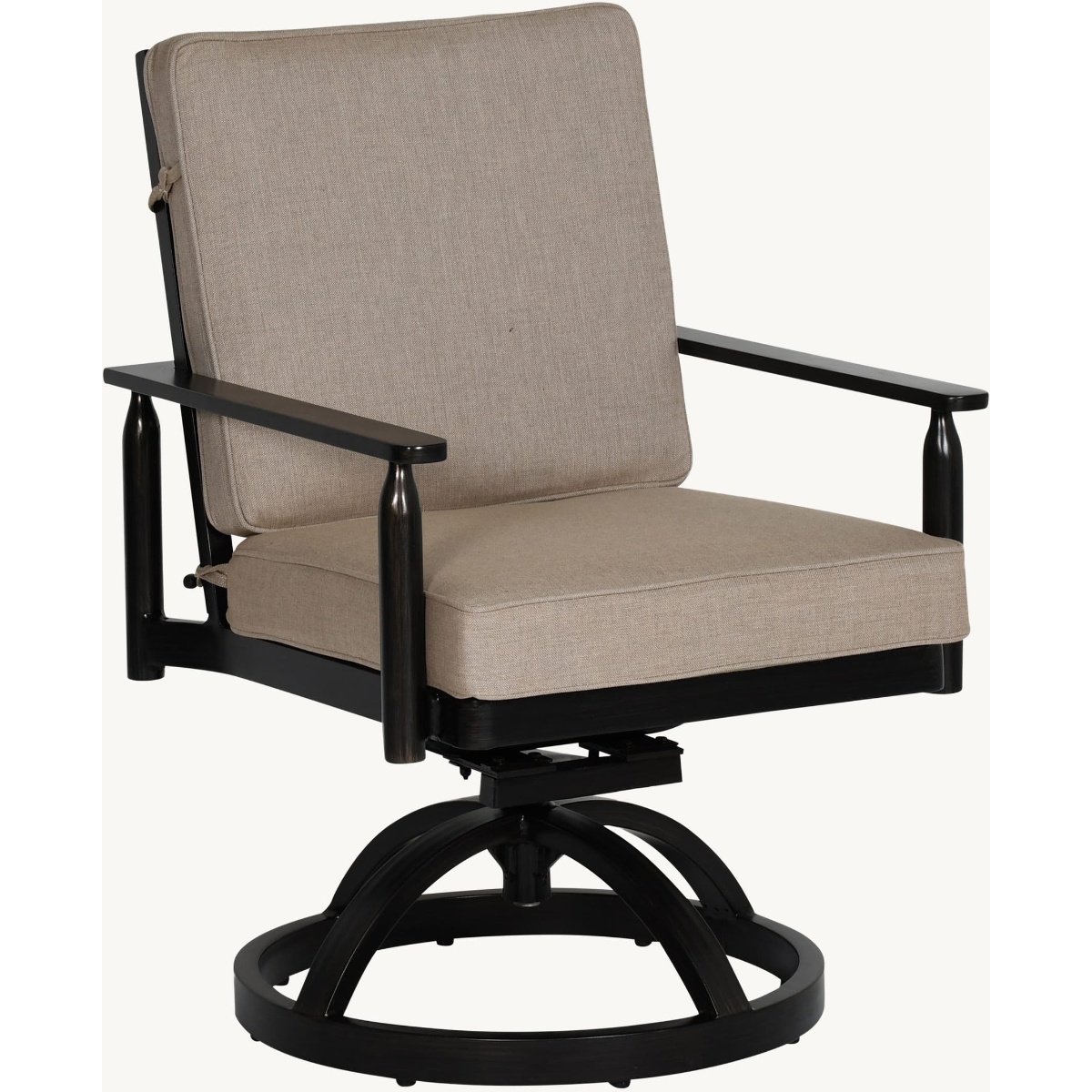 Castelle Holland Formal Arm Dining Swivel Rocker