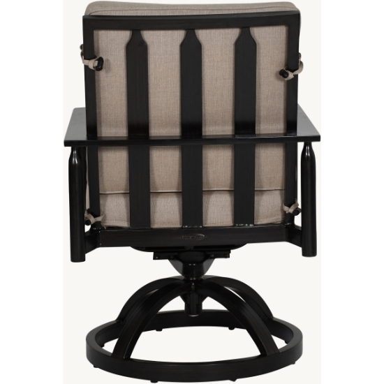 Holland Formal Arm Dining Swivel Rocker - 6C48T