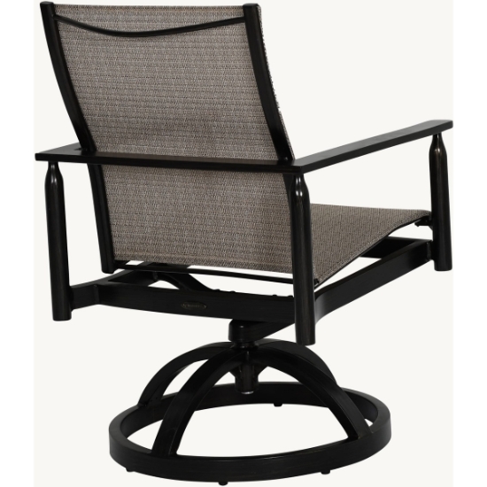 Holland Sling Dining Swivel Rocker - 6C68S