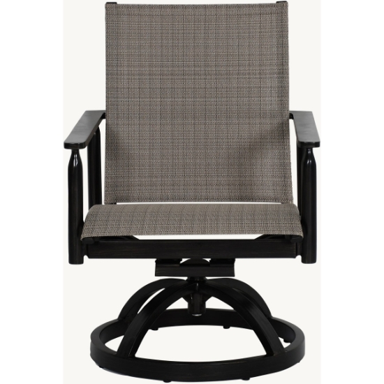 Holland Sling Dining Swivel Rocker - 6C68S
