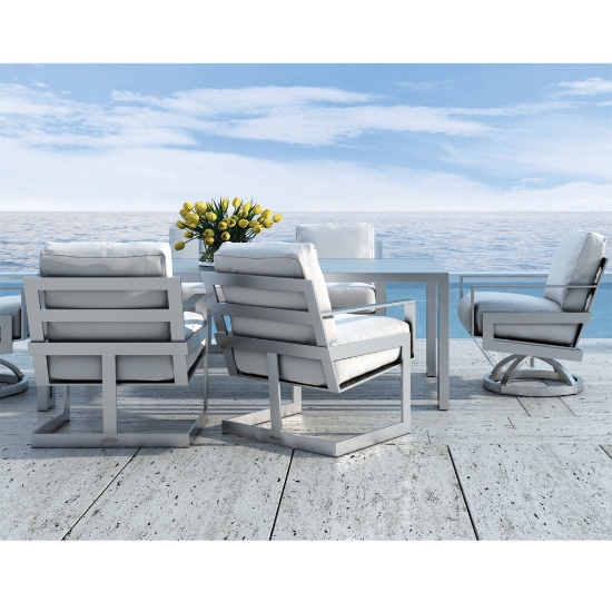 Icon aluminum counter table