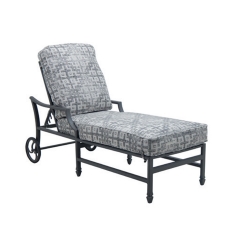 Castelle Lancaster Adjustable Cushioned Chaise Lounge - 9C12T