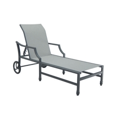 Castelle Lancaster Adjustable Sling Chaise Lounge - 9C92S
