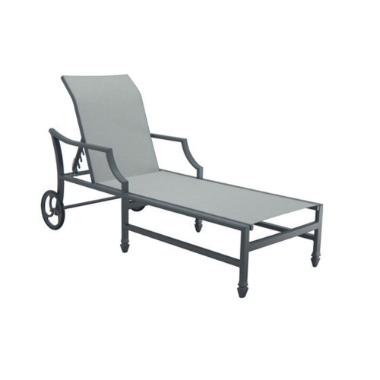 Castelle Lancaster Adjustable Sling Chaise Lounge - 9C92S