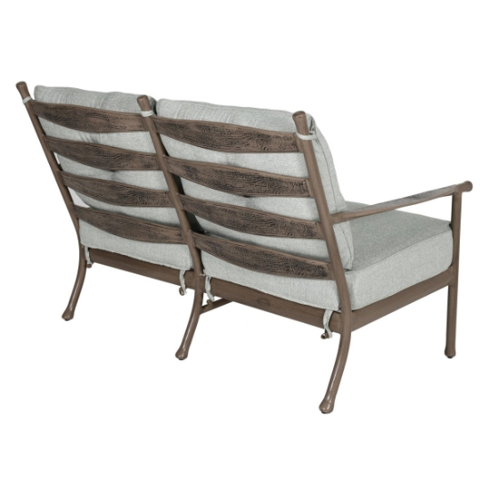 Lodge Loveseat back angle
