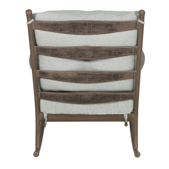 Lodge Ultra High Back Lounge Rocking Chair back