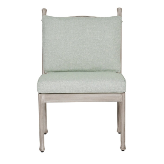 Lodge Formal Armless Dining Chair front