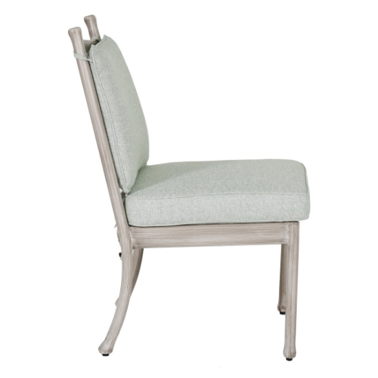 Lodge Formal Armless Dining Chair side