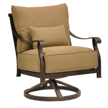 Castelle Madrid Cushioned Lounge Swivel Rocker - 3815T