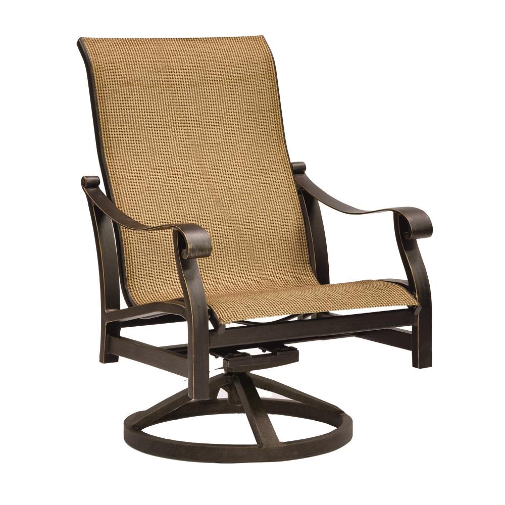Castelle Madrid Sling Lounge Swivel Rocker - 3890S