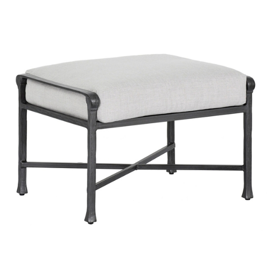 Castelle Marquis Cushioned Lounge Ottoman - 1D13R