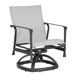 Castelle Marquis Sling Dining Swivel Rocker - 1D68S