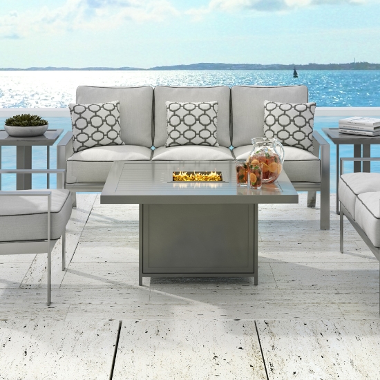 Moderna aluminum firepit