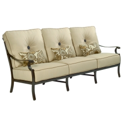 Castelle Monterey High Back Cushioned Sofa - 5834T