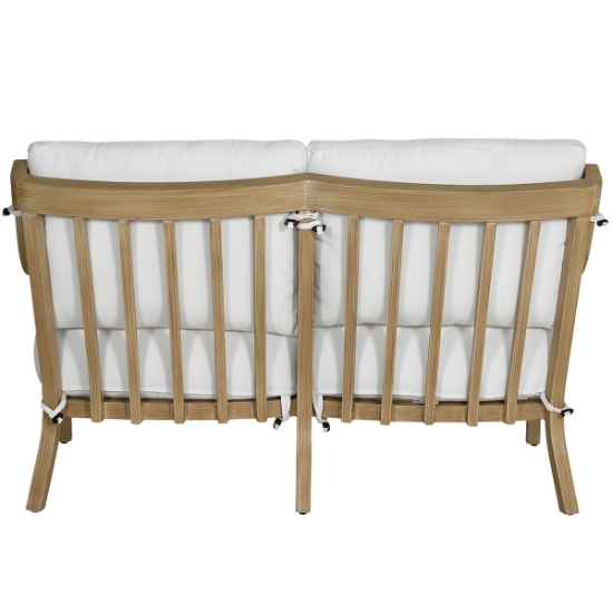 Nicoya Loveseat with Accent Pillows back