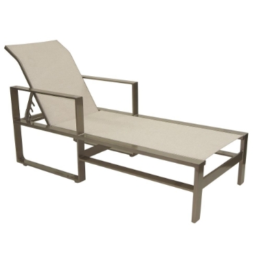 Castelle Park Place Adjustable Sling Chaise Lounge - 2272S