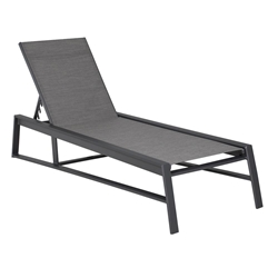 Castelle Prism Armless Adjustable Sling Chaise Lounge - 0E92S
