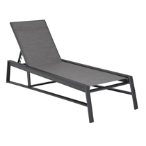 Prism Armless Adjustable Sling Chaise Lounge