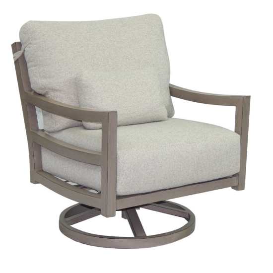 Castelle Roma Cushioned Lounge Swivel Rocker  - 9615R