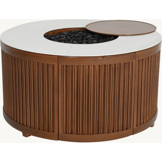 Samara Firepit Patio Set - CS-SAMARA-SET3