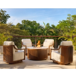 Castelle Samara Outdoor Firepit Set