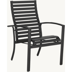 Castelle Santorini Stackable Slats Dining Chair