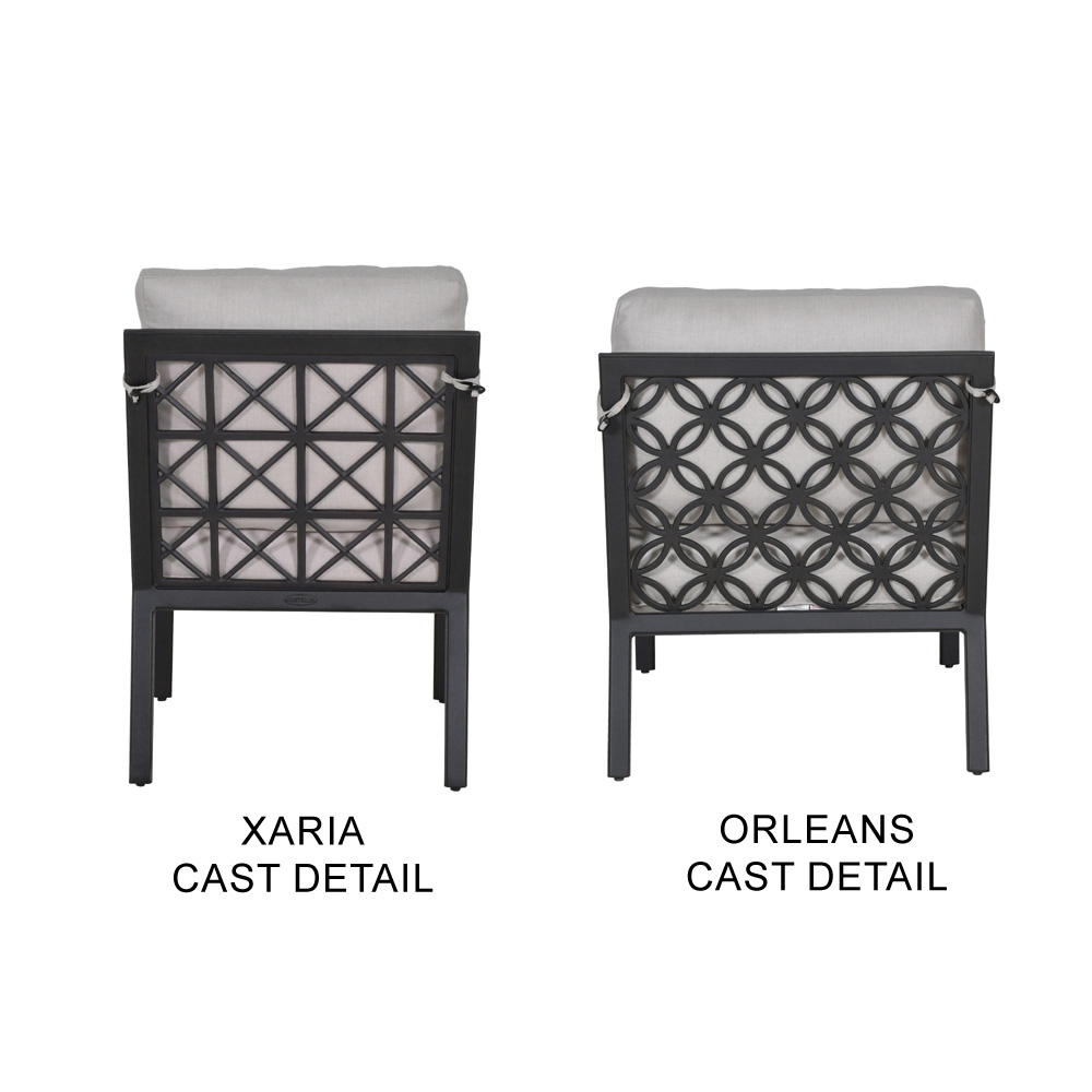 Saxton Lounge Chair cast options