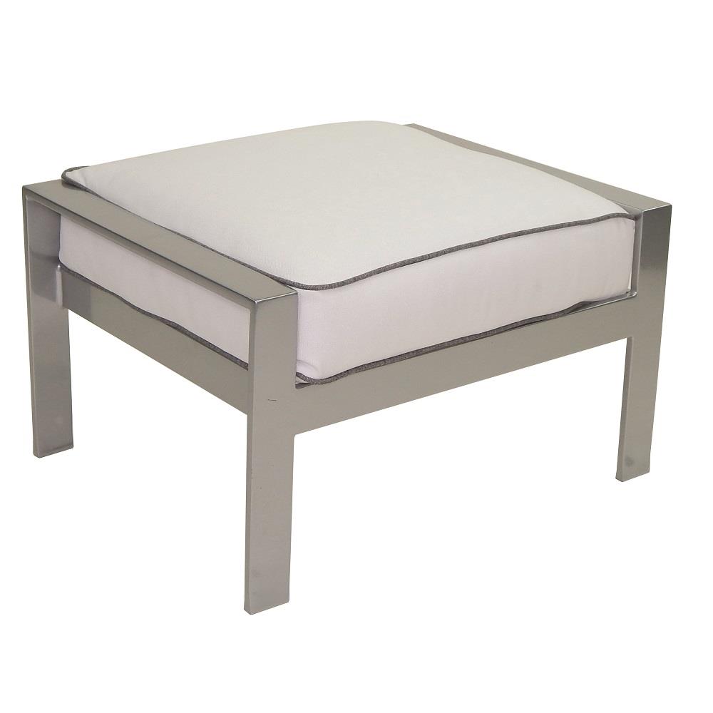Castelle Trento Cushioned Ottoman - 3133T