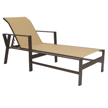 Castelle Trento Adjustable Sling Chaise Lounge - 3192S