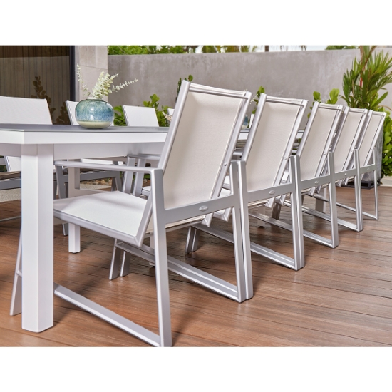 Trento Sling Large Modern Dining Set for 12 - CS-TRENTO-SET5