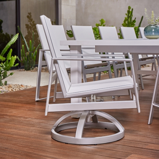 Trento Sling Large Modern Dining Set for 12 - CS-TRENTO-SET5