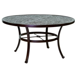 Castelle Vintage 54" Round Cast Top Dining Table - NCD54