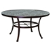 Castelle Vintage 54" Round Cast Top Dining Table - NCD54
