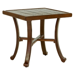 Castelle Vintage 20" Square Side Table - NSS20