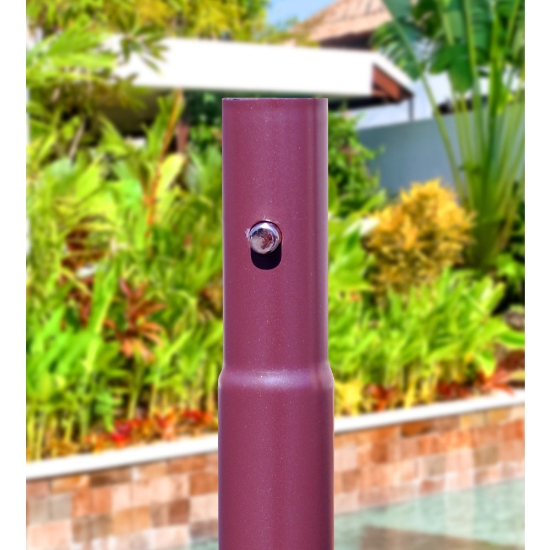 Aluminum 9' Octagon Umbrella with 3-Position Manual Tilt - 636MB