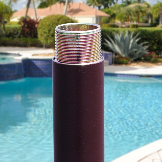 Aluminum 7.5' Round Umbrella with Deluxe Auto Tilt - 727