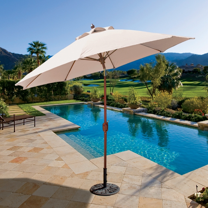 gluckstein patio umbrella Garvee 13' Double-Sided Umbrella, Outdoor Umbrellas, Rectangle Market with Crank Handle, Large Patio Umbrell for Poolside Backyard For clips and small parts Galtech 736 9' Auto-Tilt Umbrella