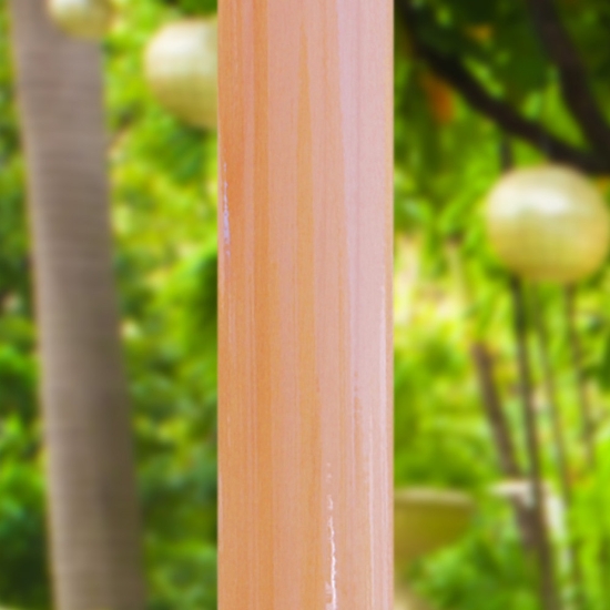 Wood 9' Octagon Market Umbrella with Manual Lift - 136