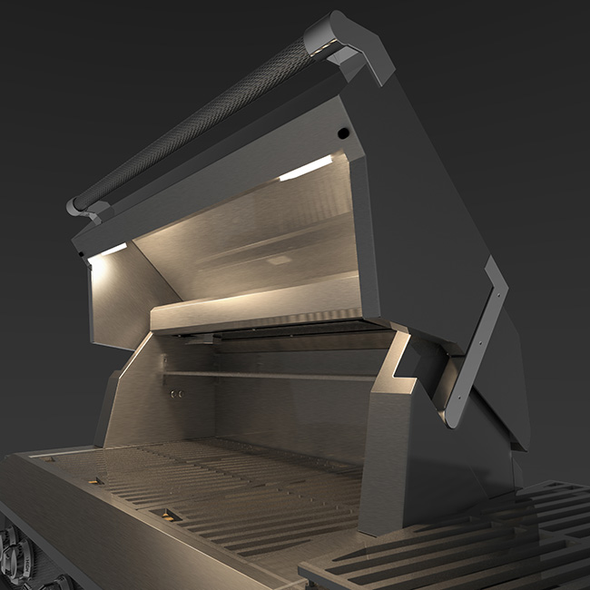 Outdoor 42" Grill with Cart - G_BR42-GCR42