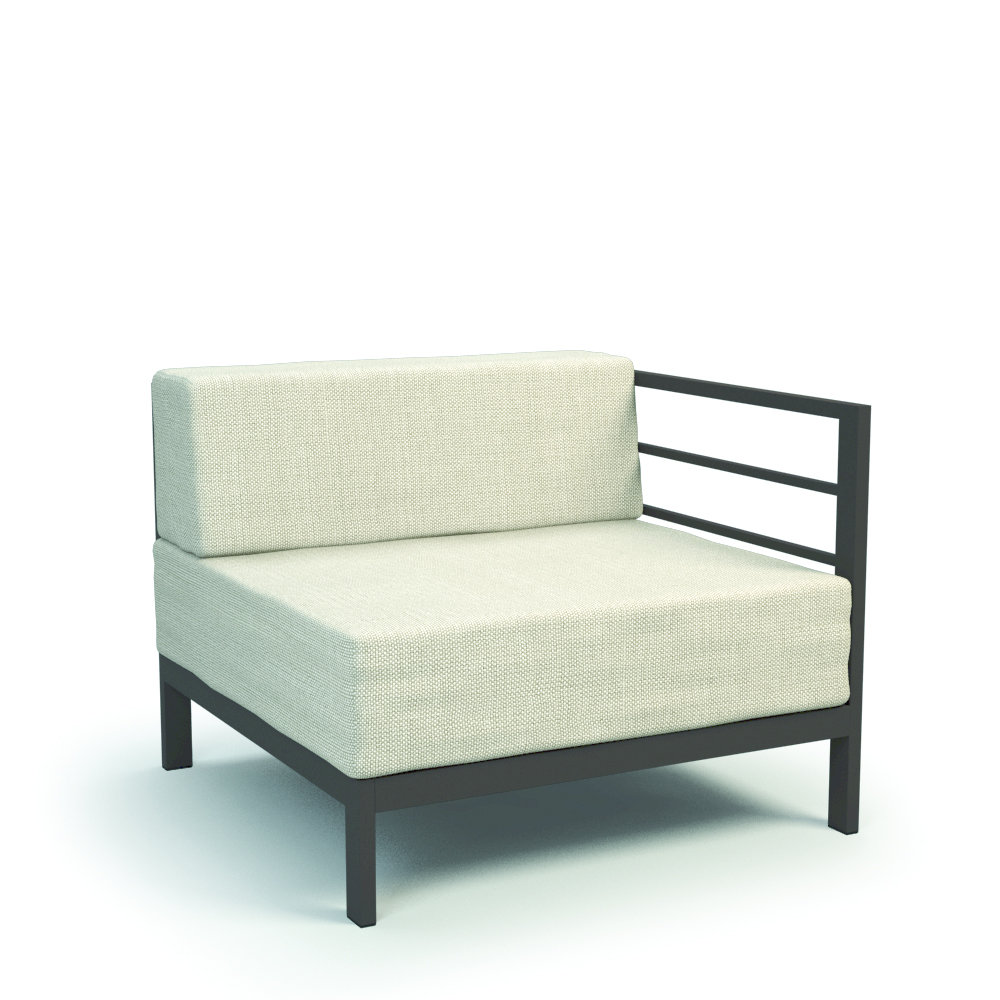 Homecrest Allure Sectional Left Arm Club Cushion Chair - 1137L