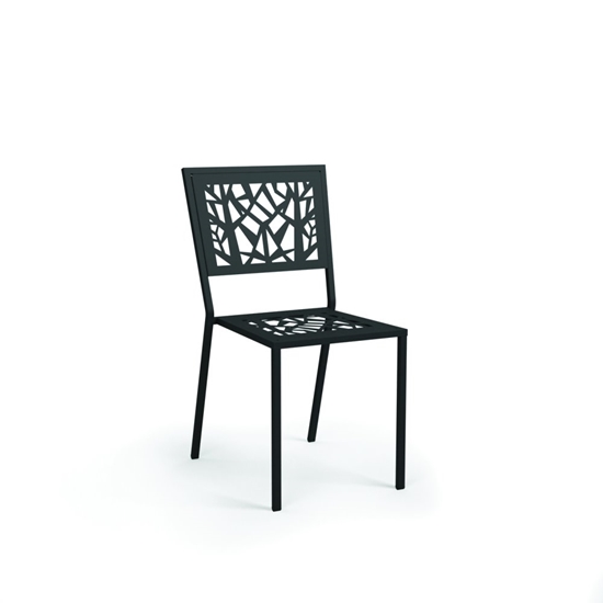steel frame outdoor dining chairs