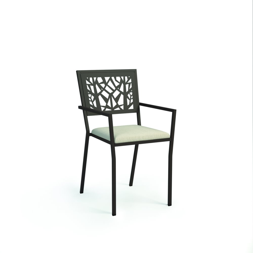 Homecrest Echo Cafe Arm Chair with Seat Cushion - 9437P