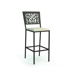 Homecrest Echo Armless Bar Stool with Seat Cushion - 9448P