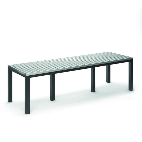 Homecrest Eden 35.5" x 110" Rectangular Cafe Table - 2630110