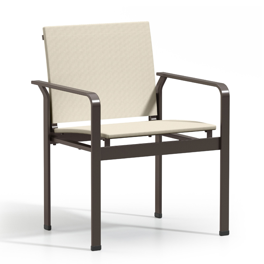 Homecrest Elevate Sling Cafe Chair - Stackable - 56370