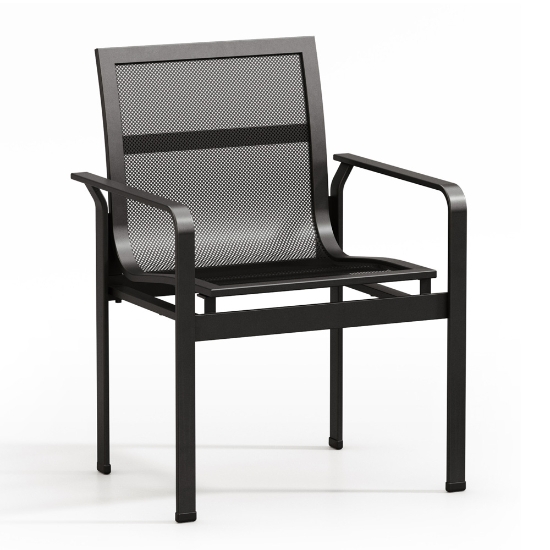 Homecrest Elevate Mesh Cafe Chair - Stackable - 5637M