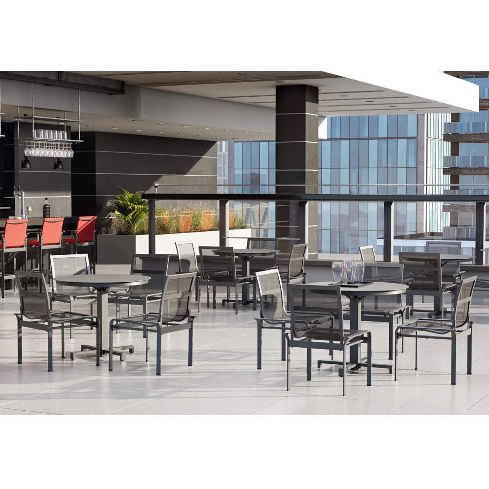 Homecrest Elevate Mesh Cafe Chair - Thumbnail 2